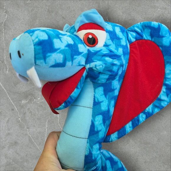 Classic Toy Company Blue 36" Cobra Snake Washed And Dried Ready For Play - Picture 3 of 10